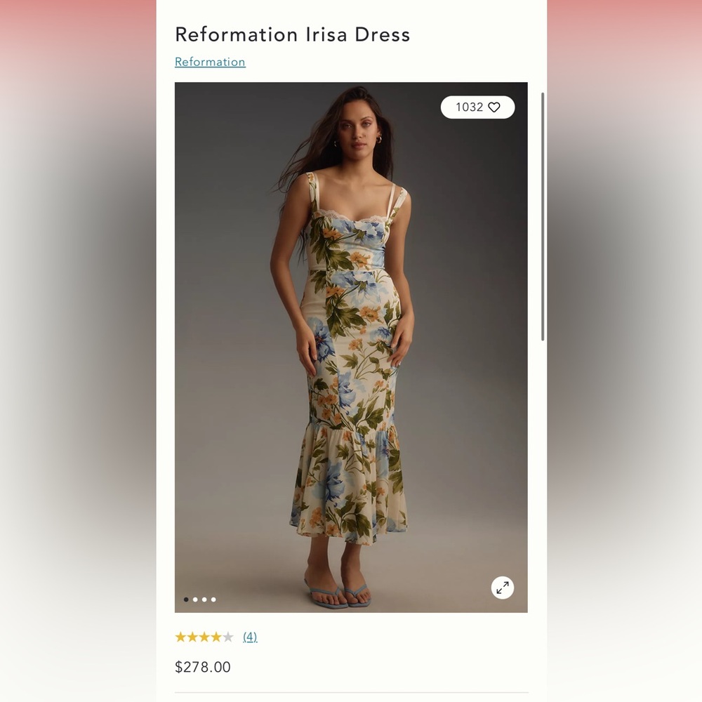 Reformation Irisa Dress